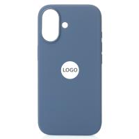 Силиконовый чехол Lux Colors с поддержкой MagSafe для iPhone 17 (AI) Anchor Blue