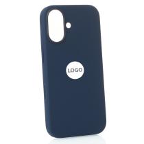 Силиконовый чехол Lux Colors с поддержкой MagSafe для iPhone 17 (AI) Midnight