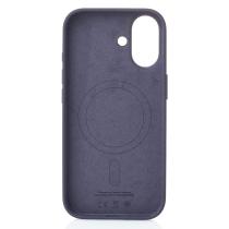 Силиконовый чехол Lux Colors с поддержкой MagSafe для iPhone 17 (AI) Purple Fog