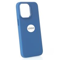 Силиконовый чехол Lux Colors с поддержкой MagSafe для iPhone 13 Blue Jay