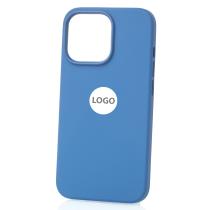 Силиконовый чехол Lux Colors с поддержкой MagSafe для iPhone 13 Pro Blue Jay