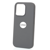 Силиконовый чехол Lux Colors с поддержкой MagSafe для iPhone 16 Pro (AI) Stone Gray