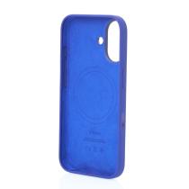 Силиконовый чехол Lux Colors с поддержкой MagSafe для iPhone 16 (AI) Ultramarine