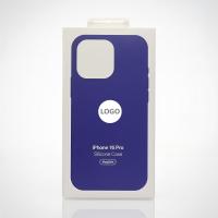 Силиконовый чехол Lux Colors с поддержкой MagSafe для iPhone 16 Pro (AI) Ultramarine