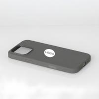 Силиконовый чехол Lux Colors с поддержкой MagSafe для iPhone 16 Pro Max (AI) Stone Gray