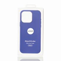 Силиконовый чехол Lux Colors с поддержкой MagSafe для iPhone 16 Pro Max (AI) Ultramarine