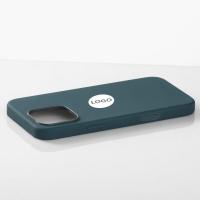 Силиконовый чехол Lux Colors с поддержкой MagSafe для iPhone 16 Pro (AI) Lake Green