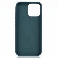 Силиконовый чехол Lux Colors с поддержкой MagSafe для iPhone 16 Pro (AI) Lake Green