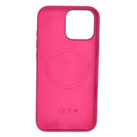 Силиконовый чехол Lux Colors с поддержкой MagSafe для iPhone 16 Pro (AI) Fuchsia