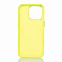 Силиконовый чехол Lux Colors с поддержкой MagSafe для iPhone 16 Pro (AI) Star Fruit