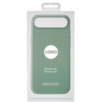 Силиконовый чехол Lux Colors с поддержкой MagSafe для iPhone 17 AIR Light Moss