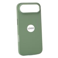 Силиконовый чехол Lux Colors с поддержкой MagSafe для iPhone 17 AIR Light Moss