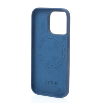 Силиконовый чехол Lux Colors с поддержкой MagSafe для iPhone 16 Pro (AI) Denim