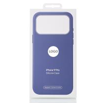 Силиконовый чехол Lux Colors с поддержкой MagSafe для iPhone 17 Pro (AI) Purple Fog