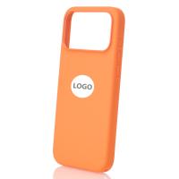 Силиконовый чехол Lux Colors с поддержкой MagSafe для iPhone 17 Pro (AI) Orange
