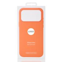 Силиконовый чехол Lux Colors с поддержкой MagSafe для iPhone 17 Pro (AI) Orange