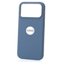 Силиконовый чехол Lux Colors с поддержкой MagSafe для iPhone 17 Pro (AI) Anchor Blue