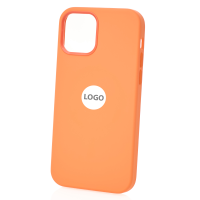 Силиконовый чехол Lux Colors с поддержкой MagSafe для iPhone 12 / iPhone 12 Pro Kumquat