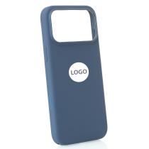 Силиконовый чехол Lux Colors с поддержкой MagSafe для iPhone 17 Pro (AI) Anchor Blue