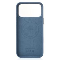 Силиконовый чехол Lux Colors с поддержкой MagSafe для iPhone 17 Pro (AI) Anchor Blue