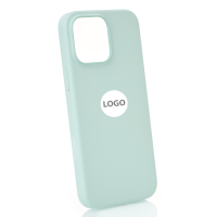 Силиконовый чехол Lux Colors с поддержкой MagSafe для iPhone 16 Pro (AI) Aquamarine