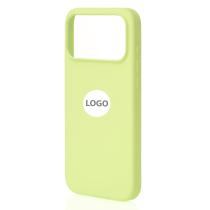 Силиконовый чехол Lux Colors с поддержкой MagSafe для iPhone 17 Pro (AI) Neon Yellow