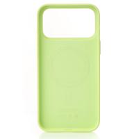 Силиконовый чехол Lux Colors с поддержкой MagSafe для iPhone 17 Pro (AI) Neon Yellow