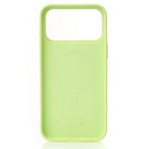 Силиконовый чехол Lux Colors с поддержкой MagSafe для iPhone 17 Pro (AI) Neon Yellow