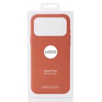 Силиконовый чехол Lux Colors с поддержкой MagSafe для iPhone 17 Pro (AI) Terra Cotta