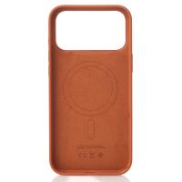 Силиконовый чехол Lux Colors с поддержкой MagSafe для iPhone 17 Pro (AI) Terra Cotta