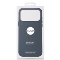 Силиконовый чехол Lux Colors с поддержкой MagSafe для iPhone 17 Pro (AI) Black