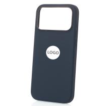 Силиконовый чехол Lux Colors с поддержкой MagSafe для iPhone 17 Pro (AI) Black