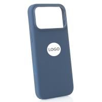 Силиконовый чехол Lux Colors с поддержкой MagSafe для iPhone 17 Pro Max (AI) Anchor Blue