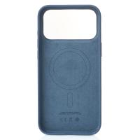 Силиконовый чехол Lux Colors с поддержкой MagSafe для iPhone 17 Pro Max (AI) Anchor Blue