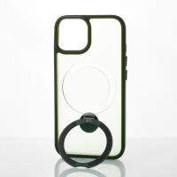 Силиконовый чехол MagSafe 360 для iPhone 11 Pro темно-зеленый