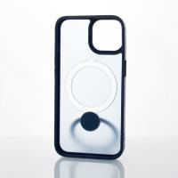 Силиконовый чехол MagSafe 360 для iPhone 11 Pro темно-синий