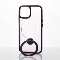 Силиконовый чехол MagSafe 360 для iPhone 11 Pro темно-фиолетовый