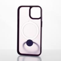 Силиконовый чехол MagSafe 360 для iPhone 11 темно-фиолетовый