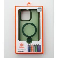 Силиконовый чехол MagSafe 360 для iPhone 13 Pro черный