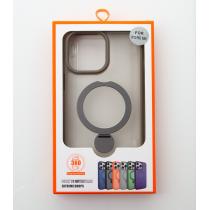 Силиконовый чехол MagSafe 360 для iPhone 13 Pro Max серый