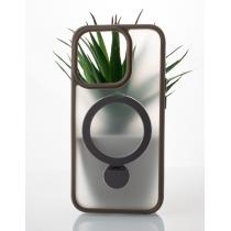 Силиконовый чехол MagSafe 360 для iPhone 13 Pro Max серый