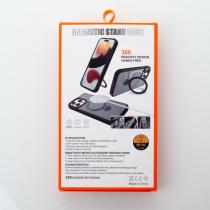 Силиконовый чехол MagSafe 360 для iPhone 13 Pro темно-зеленый