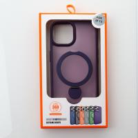 Силиконовый чехол MagSafe 360 для iPhone 13 темно-синий