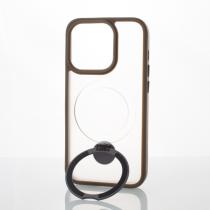 Силиконовый чехол MagSafe 360 для iPhone 14 Pro серый