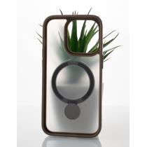 Силиконовый чехол MagSafe 360 для iPhone 14 Pro серый