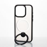 Силиконовый чехол MagSafe 360 для iPhone 14 Pro черный