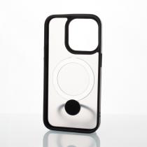 Силиконовый чехол MagSafe 360 для iPhone 14 Pro черный