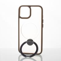 Силиконовый чехол MagSafe 360 для iPhone 14 серый