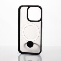 Силиконовый чехол MagSafe 360 для iPhone 15 Pro черный