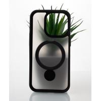 Силиконовый чехол MagSafe 360 для iPhone 15 Pro черный